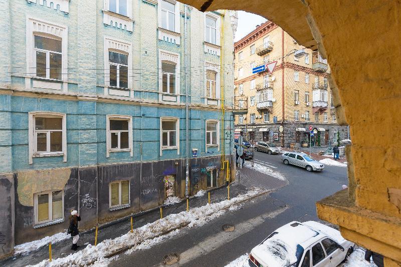 Студія З Видом На Майдан Незалежності Kyiv Exterior foto