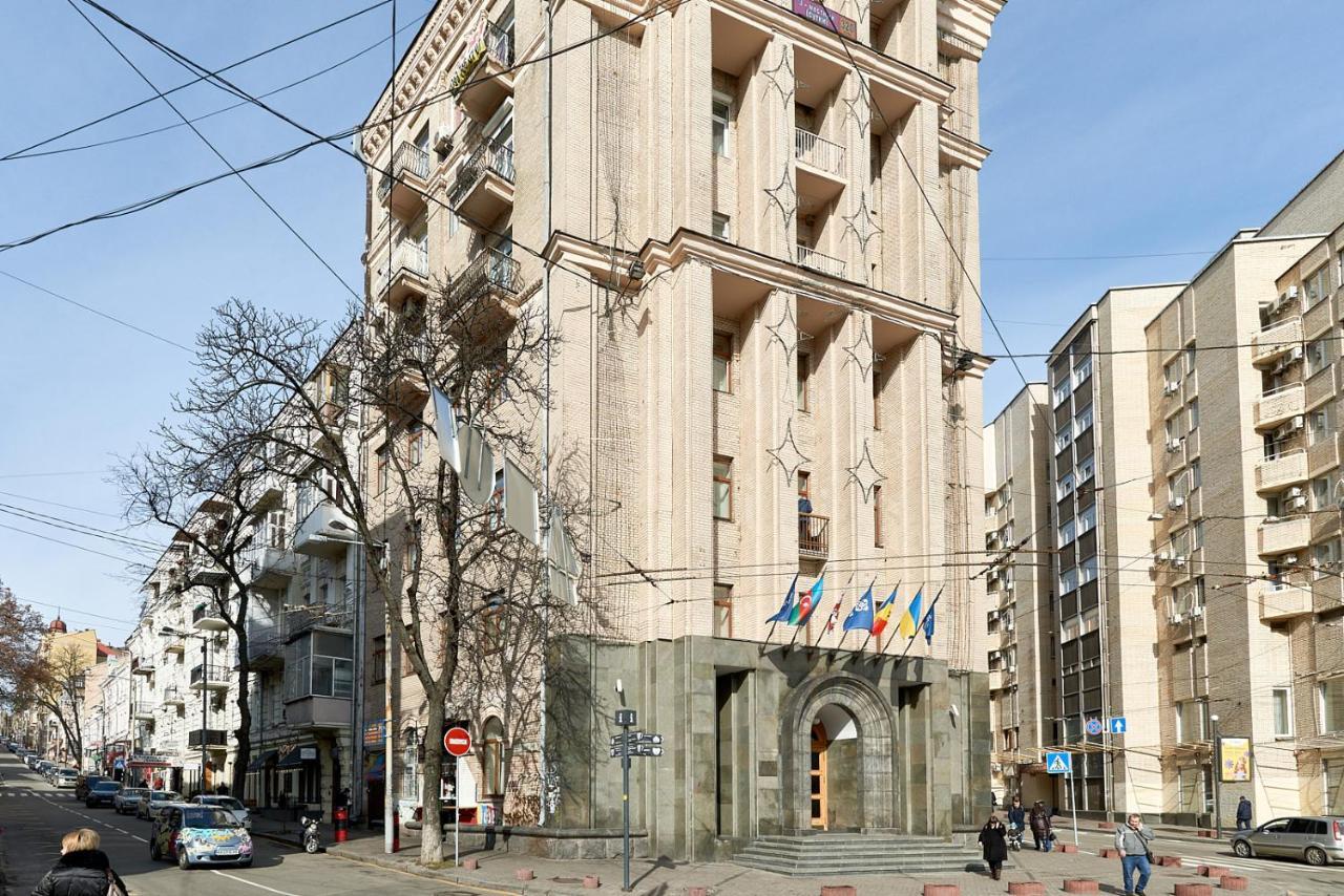 Студія З Видом На Майдан Незалежності Kyiv Exterior foto